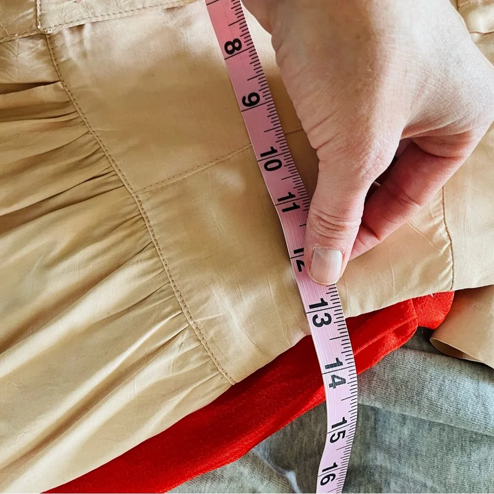 Vintage Peach Midi Dress - Picture 15 of 16